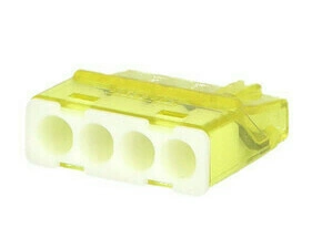 Svorka krabicová nasouvací Eleman PC 214S žlutá 100 ks