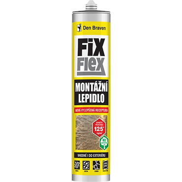 Lepidlo montážní Den Braven FIX FLEX 280 ml