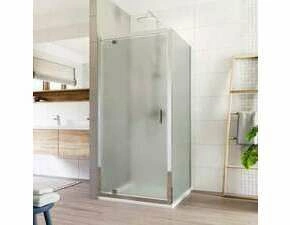 Dveře sprchové + boční stěna Mereo Lima CK86912K 800×800 mm chrom/Point