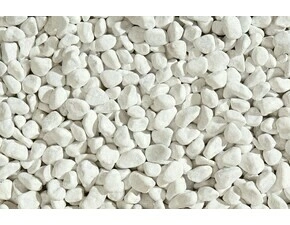 Kamenivo okrasné DEKSTONE Bianco Carrara valounky a oblázky 15/25 mm pytel 20 kg
