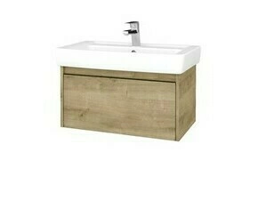 Skříňka umyvadlová Dřevojas BONO SZZ 80 Arlington/Arlington vč. umyvadla Q