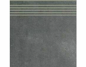 Schodovka Rako Form 30×30 cm tmavě šedá DCP34697