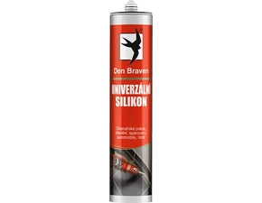 Silikon univerzální Den Braven hnědý 280 ml