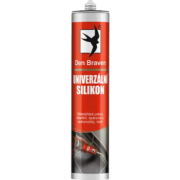 Silikon univerzální Den Braven černý 280 ml
