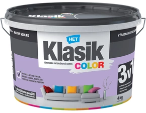 Malba interiérová HET Klasik Color fialový lila, 4 kg