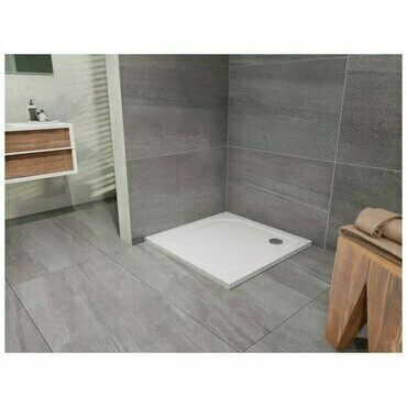 Vanička sprchová Lansanit EX 1 000×1 000×35 mm litý mramor