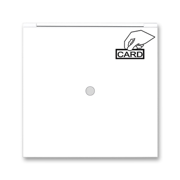 Kryt spínač kartový s průzorem ABB Neo bílá