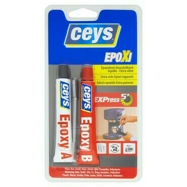 Lepidlo epoxidové Ceys EPOXI rychle tvrdnoucí 30 ml