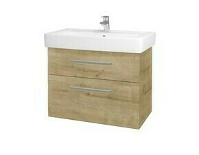 Skříňka umyvadlová Dřevojas Q MAX SZZ2 80 Arlington/Arlington vč. umyvadla Q