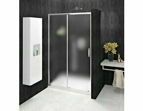 Dveře sprchové Gelco Sigma Simply 1 000 mm leštěný hliník/brick sklo