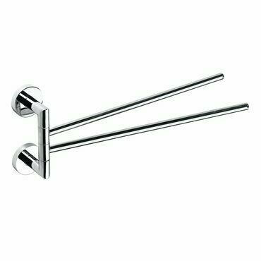 Držák ručníků dvojitý otočný Bemeta Omega 450 mm chrom
