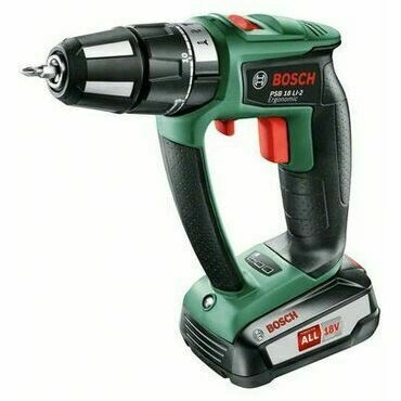 Šroubovák vrtací s příklepem AKU Bosch PSB 18 LI-2 (1× AKU)