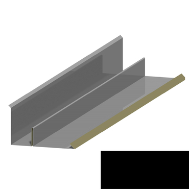 Lemování ke zdi boční RS416BD SP 35 TEX 2N09A černá