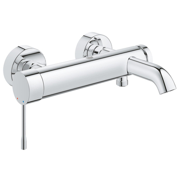 Baterie vanová nástěnná Grohe Essence 150 mm chrom s přepínačem 33624001