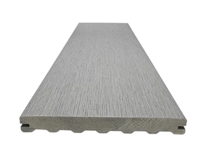 Prkno terasové Woodplastic RUSTIC MAX inox 22×195×4000 mm