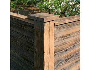 Stříška na desku jednostranná FEROBET STARÉ DŘEVO 130×1 885×50 mm