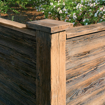 Stříška na desku oboustranná FEROBET STARÉ DŘEVO 160×1 885×50 mm