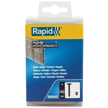 Hřebíky ocelové Rapid High Performance 8 40 mm 2 800 ks