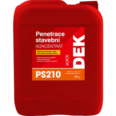 Penetrace stavební koncentrát DEK PS210 10 kg