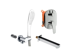 Systém vanový Mereo Eve CB650VE1 chrom/bílá