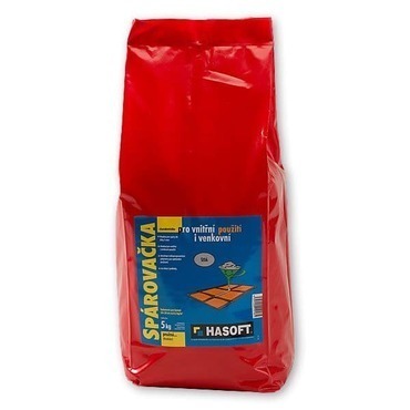 Hmota spárovací Hasoft SPÁROVAČKA šedá 5 kg