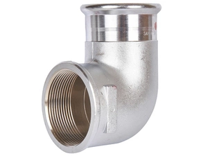 Koleno 90° lisovací Sanha Therm 24090G 22 mm × 3/4" vnitřní závit