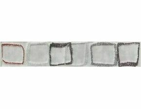 Listela Rako Concept 4,5×25 cm světle šedá Monopoli WLAH5012