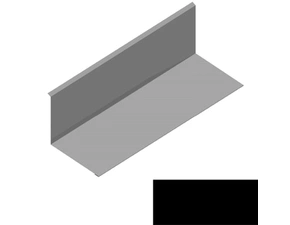 Lemování ke zdi rovnoběžné s okapem RS250S-120 PU 50 MAX MN131 černá