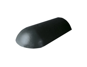 Hřebenáč koncový Bramac Star s vrutem ebenově černá