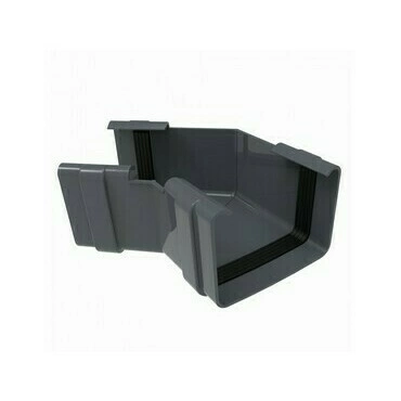Roh variabilní hranatý GuttaKROP PVC antracit 91–179°