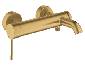 Baterie vanová nástěnná Grohe Essence 150 mm kartáčovaný Cool Sunrise s přepínačem 33624GN1