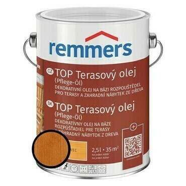 Olej terasový Remmers TOP douglaska, 2,5 l