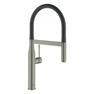 Baterie dřezová stojánková Grohe Essence kartáčovaný Hard Graphite 30294AL0