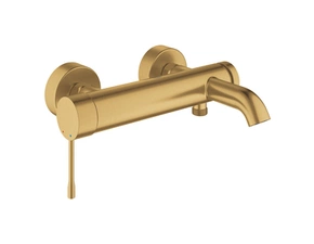 Baterie vanová nástěnná Grohe Essence 150 mm, kartáčovaný Cool Sunrise s přepínačem 25250GN1