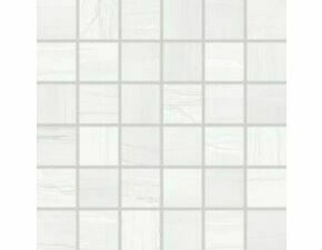 Mozaika Rako Boa 5×5 cm (set 30×30 cm) bílá WDM05525