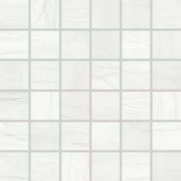 Mozaika Rako Boa 5×5 cm (set 30×30 cm) bílá WDM05525