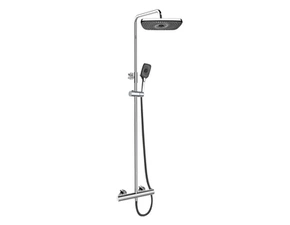 Systém sprchový termostatický Mereo CB60104TSG 150 mm chrom/černá