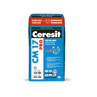 Lepidlo cementové C2TE S1 Ceresit CM 17 PRO 25 kg