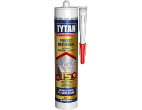 Tmel silikonový Tytan PERFECT BATHROOM transparentní 280 ml