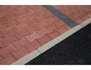 Dlažba betonová CS Beton KOST červená výška 60 mm