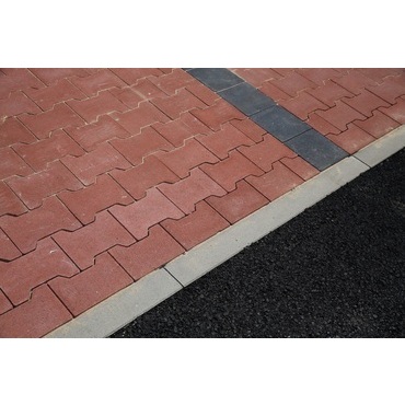 Dlažba betonová CS Beton KOST červená výška 60 mm