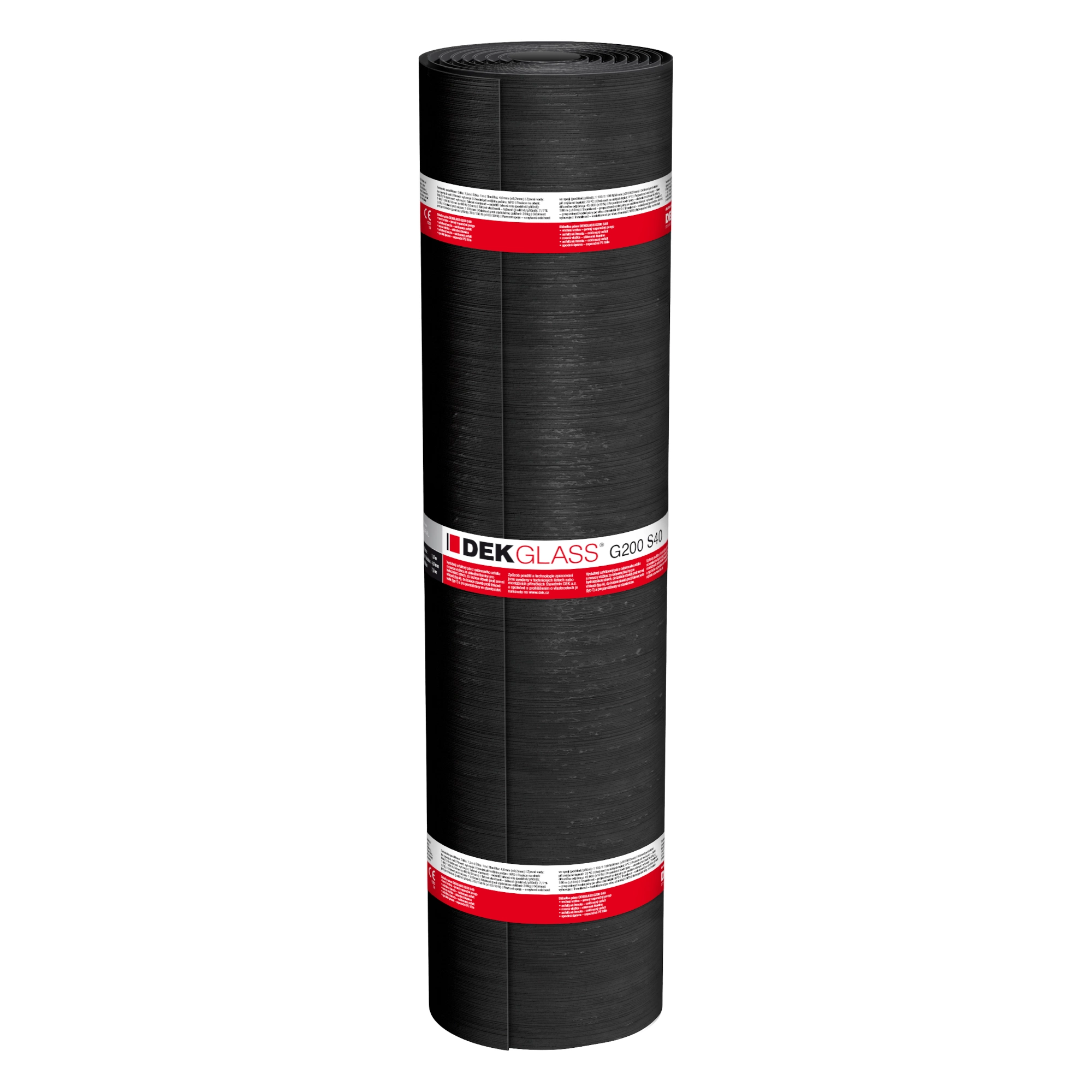 DEK Asfaltový pás oxidovaný DEKGLASS G200 S40 (7,5 m2/role)