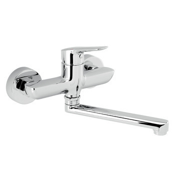 Baterie umyvadlová/dřezová nástěnná Novaservis Metalia ECO 54076,0E 150 mm chrom