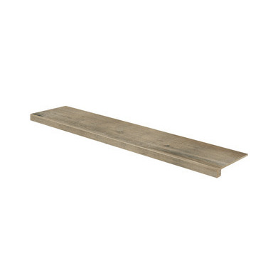 Tvarovka schodová Rako SALOON 30×120 cm tmavě hnědá DCFVD748