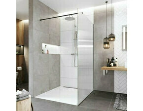 Stěna pevná Mereo Novea WALK IN CK1060HBL 800 mm černá/Line