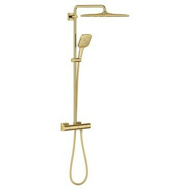 Systém sprchový termostatický Grohe Rainshower SmartActive 310 Cube Cool Sunrise