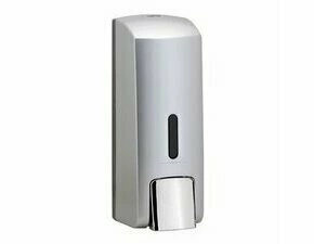 Dávkovač mýdla nástěnný Bemeta 300 ml plast šedý