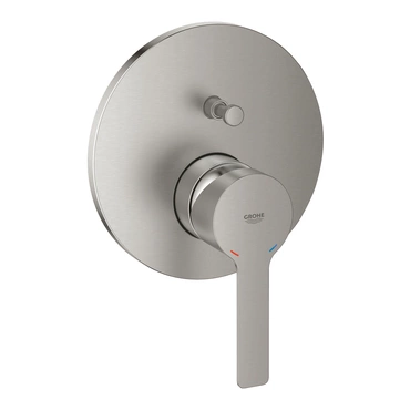 Díl nadomítkový Grohe Lineare SuperSteel s přepínačem 24064DC1