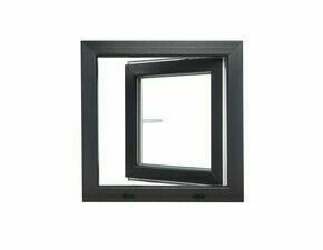 Okno plastové BRAVO OS1 RAL 7016/bílá levé 600×600 mm