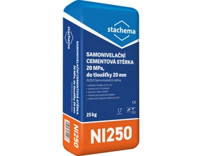 Stěrka samonivelační cementová Stachema NI250 25 kg
